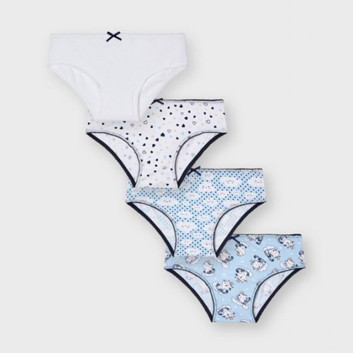 Mayoral Panties Set of 4 - Marino (10122-63)