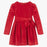 Mayoral Velvet Dress - Rojo 4917