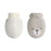 Piccolo Bambino 4pk anti-scratch mittens - Beige