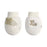 Piccolo Bambino 4pk anti-scratch mittens - Beige