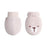 Piccolo Bambino 4pk anti-scratch mittens - Pink
