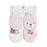 Piccolo Bambino 4pk anti-scratch mittens - Pink