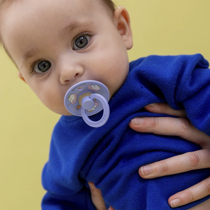 Bibs x Moomin Pacifier 2pk Dreaming - Baby Pink Mix