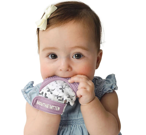 Malarkey Kids Teething Mitten - Pink Rainbow