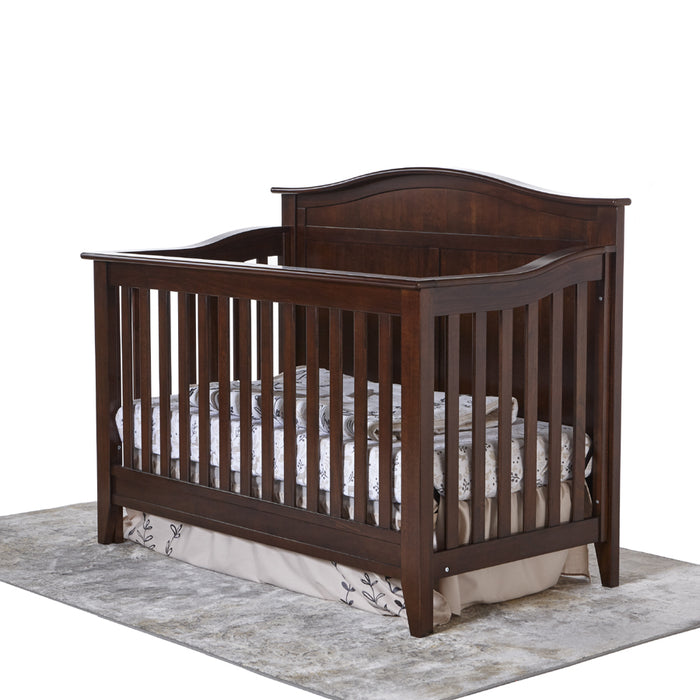 Pali Napoli Arch Top Forever Crib + Torino Double Dresser - Macacchino (Markham Store Pick Up ONLY)