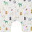 Nest Designs LS Quilted Romper - Bingo