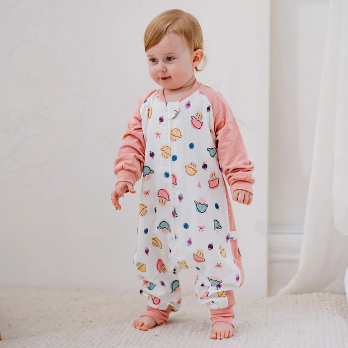 Nest Designs Long Sleeve Footed Sleep Bag 1.0T- Muffin Man