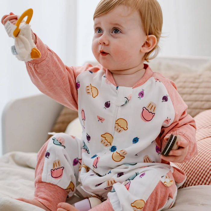 Nest Designs Long Sleeve Footed Sleep Bag 1.0T- Muffin Man