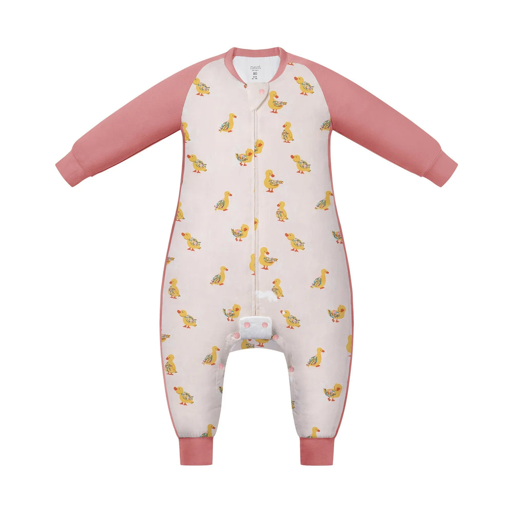 Nest Designs LS Footed Sleep Bag 1.0T - Five Little Ducks