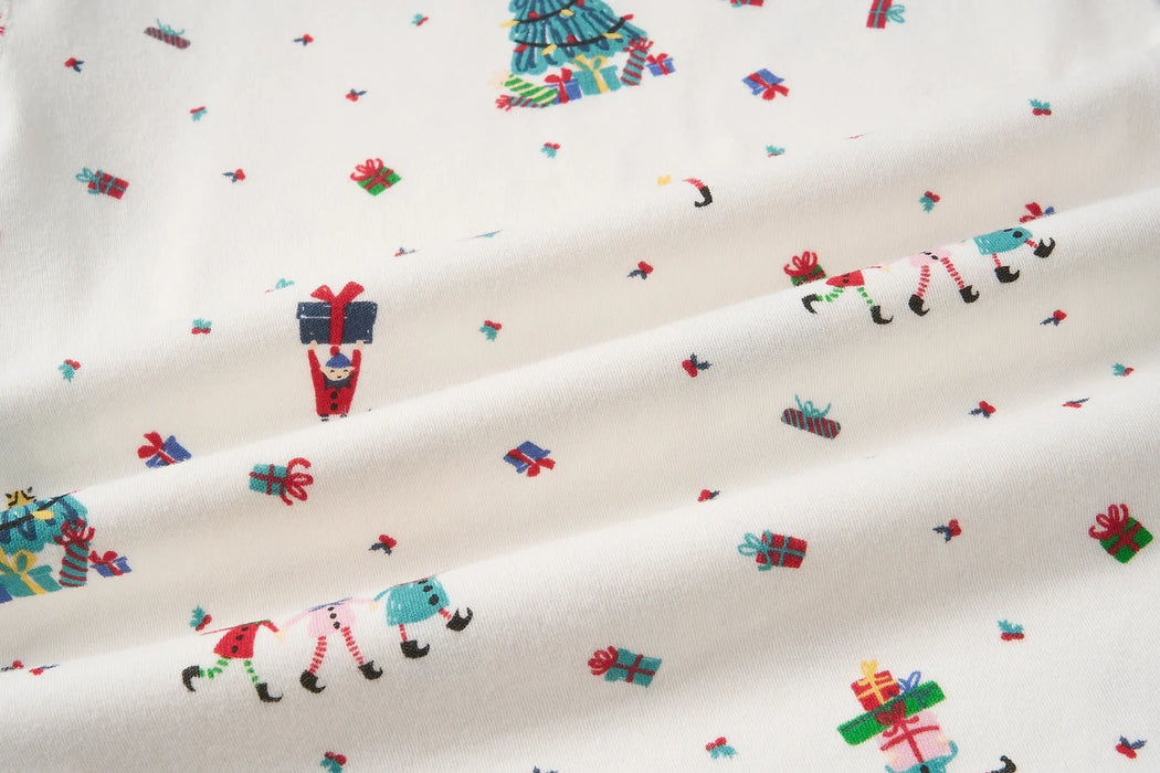 Nest Designs Long Sleeve PJ Set - Santas Elves
