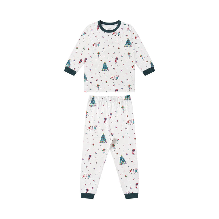 Nest Designs Long Sleeve PJ Set - Santas Elves
