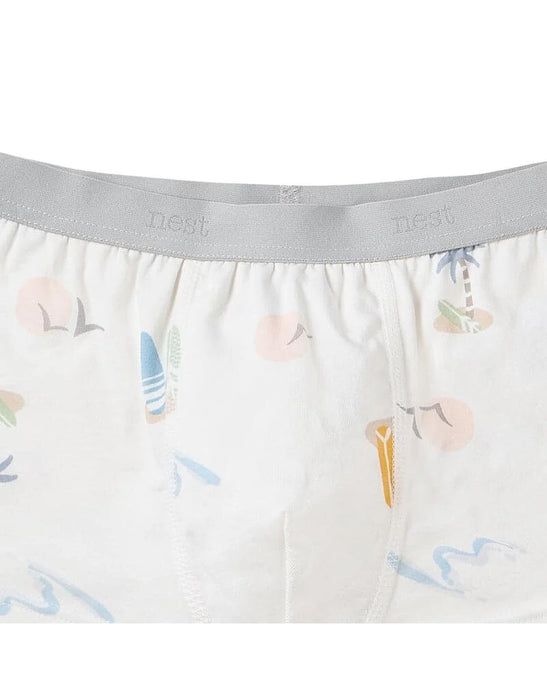 Nest Designs Boys Boxer Briefs Underwear 2PC - Surf Camp