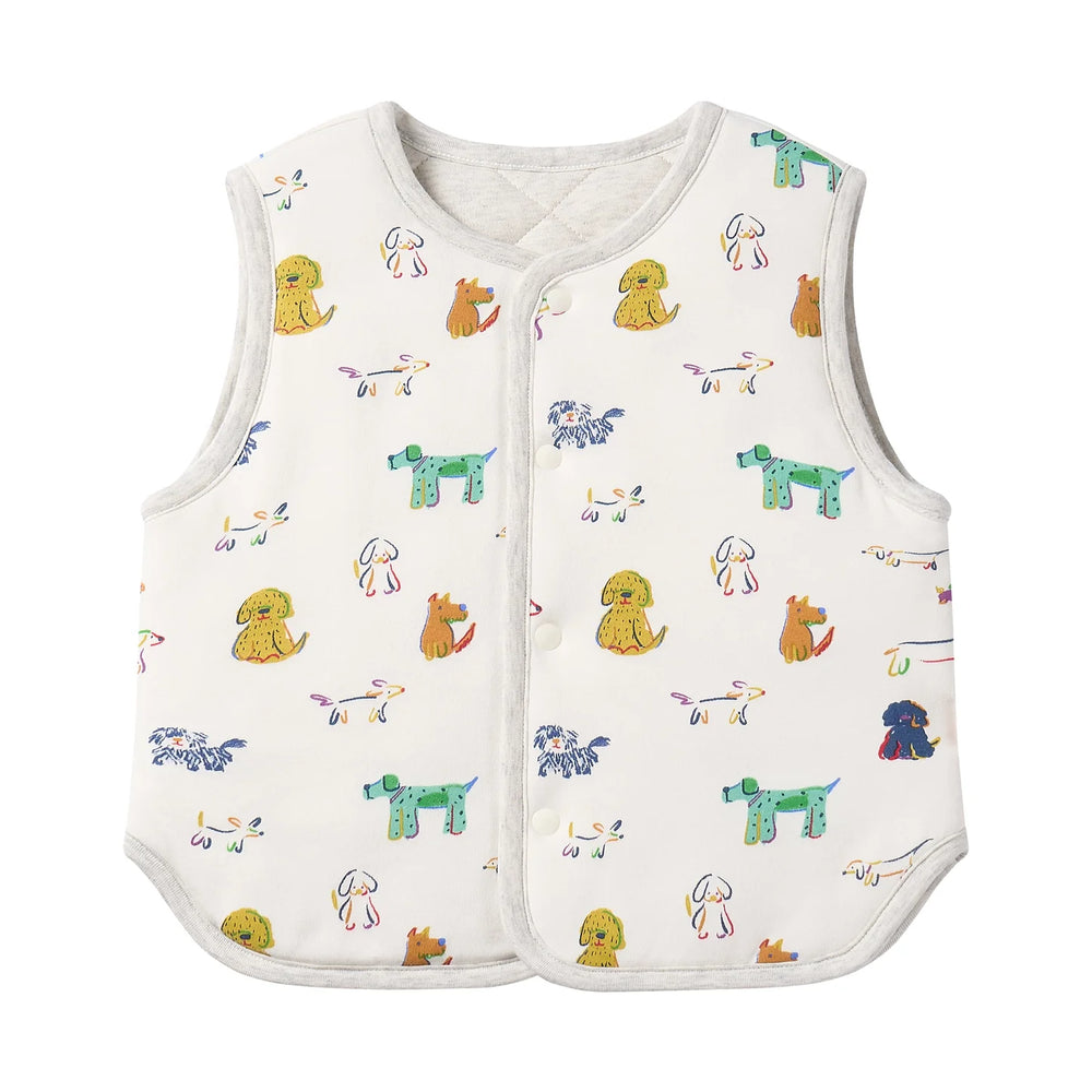 Nest Designs Quilted Reversible Vest - Bingo