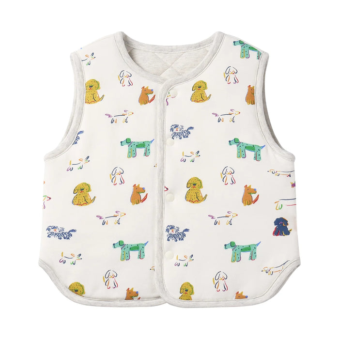 Nest Designs Quilted Reversible Vest - Bingo