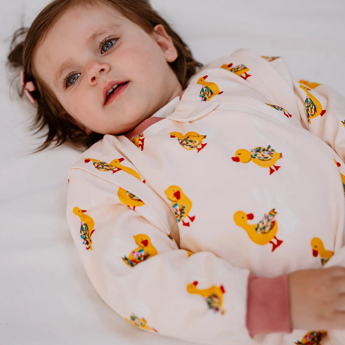 Nest Designs Removeable Sleeve Sleep Bag 1.0Tog 6-18M- Five Little Ducks