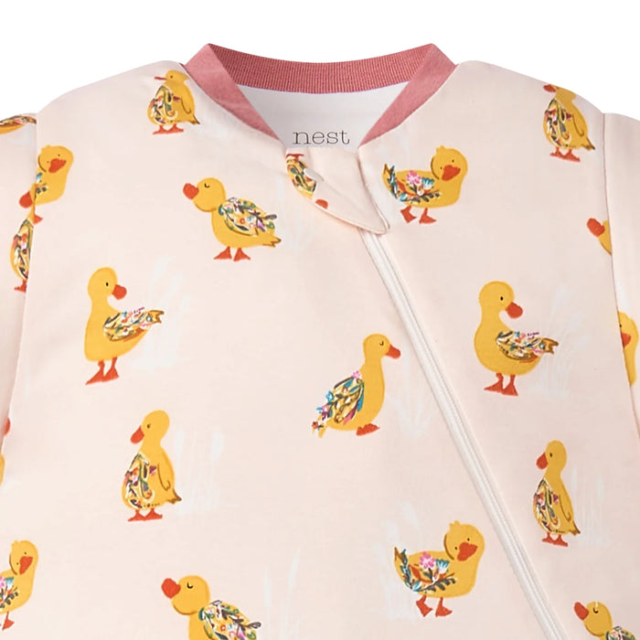 Nest Designs Removeable Sleeve Sleep Bag 1.0Tog 6-18M- Five Little Ducks