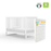 Dadada Austin Crib + Simmons Cocoon Mattress - White