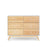 Dadada Merry 6-Drawer Dresser - White/Natural (2box)