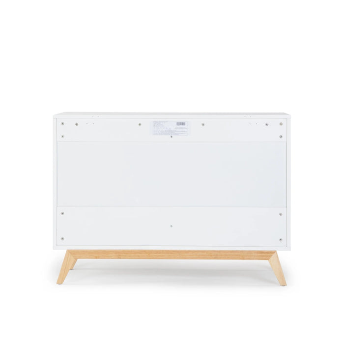Dadada Merry 6-Drawer Dresser - White/Natural (2box)