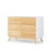 Dadada Merry 6-Drawer Dresser - White/Natural (2box)
