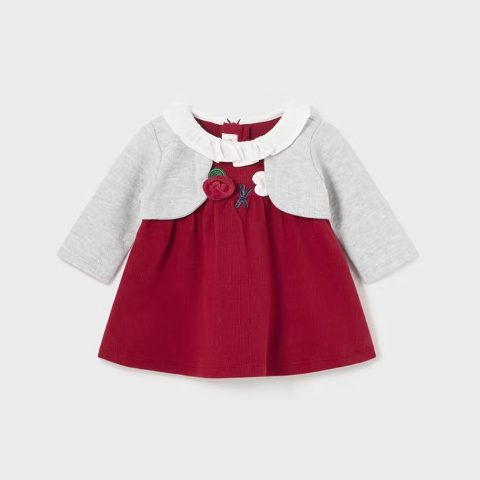 Mayoral Dress - Guinda 2843