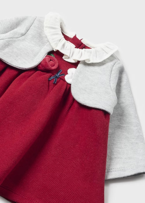 Mayoral Dress - Guinda 2843