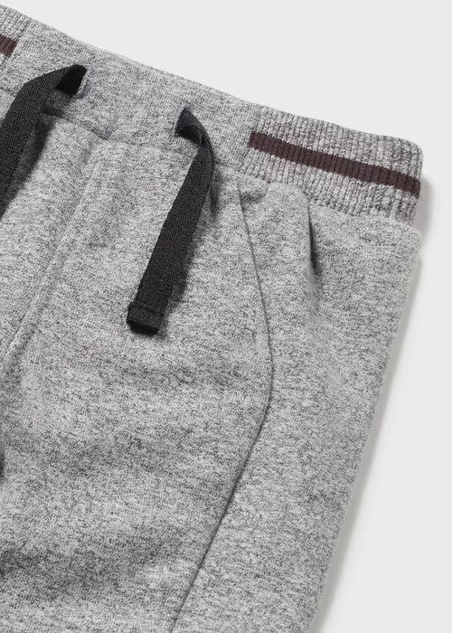 Mayoral Fleece Trousers - Black Mez 2519