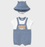 Mayoral Dungaree with Hat - Riviera