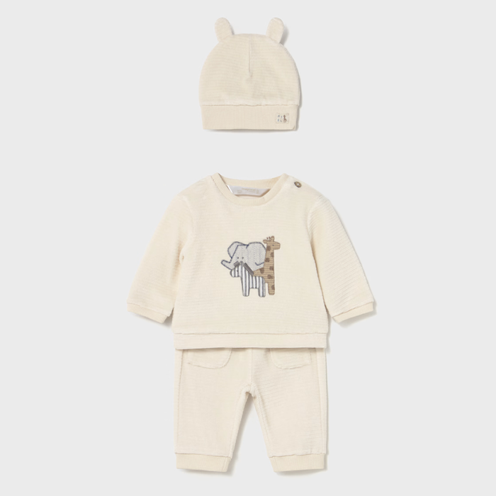 Mayoral Corduroy Tracksuit - Ceramica