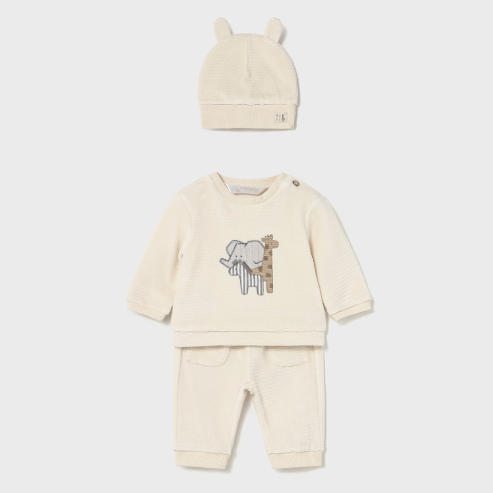 Mayoral Corduroy Tracksuit - Ceramica
