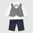 Mayoral Vest Set- Navy