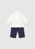 Mayoral Vest Set- Navy