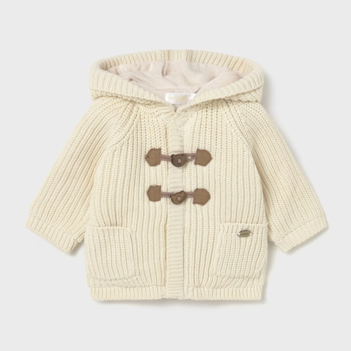 Mayoral Knit Cardigan - Ceramica