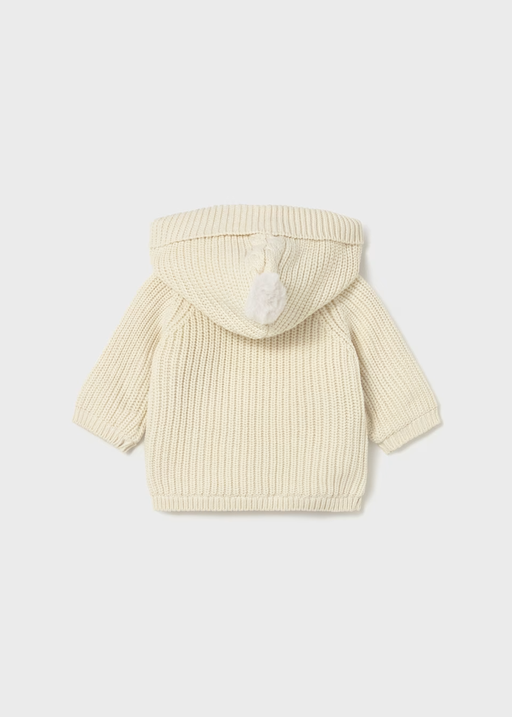 Mayoral Knit Cardigan - Ceramica