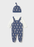 Mayoral Dungaree w/ Hat - Artico