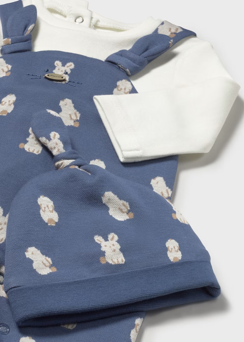 Mayoral Dungaree w/ Hat - Artico