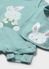 Mayoral Romper with Bib Set Boy - Glass