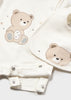 Mayoral Romper with Bib Set Boy - Crudo