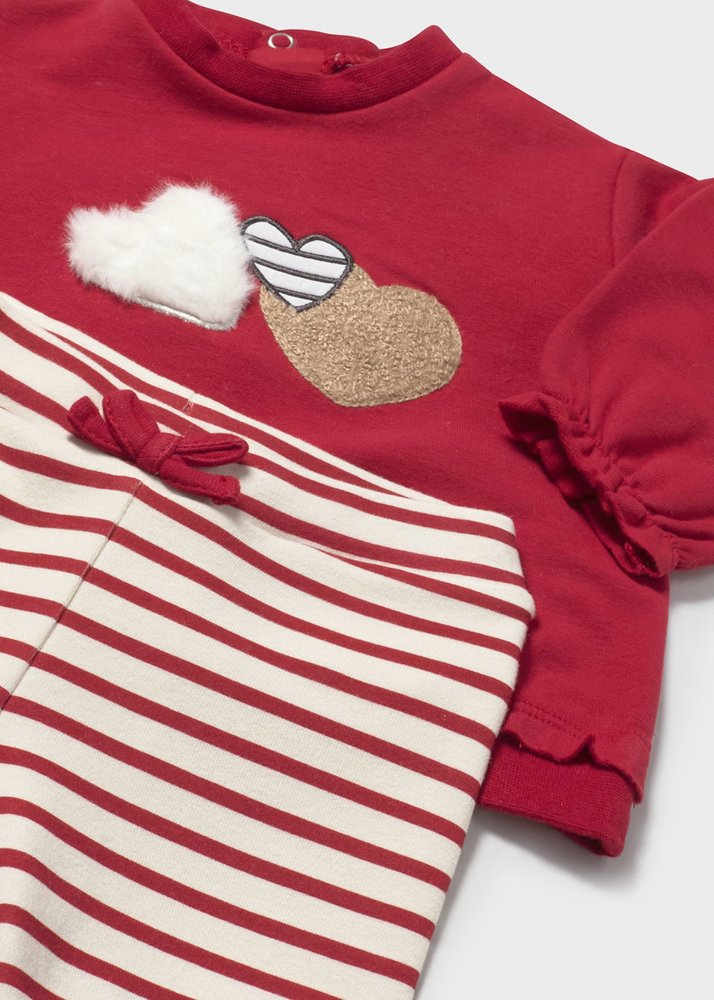 Mayoral Leggings Set - Guinda (3Hearts)