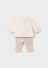 Mayoral Sweat Shirt and Leggings Set - Flowers