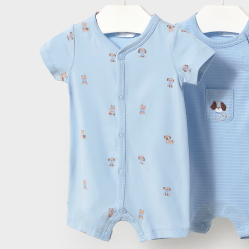 Mayoral Romper Set Boy - Cielo(Many)