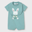 Mayoral Romper with Bib Set Boy - Glass