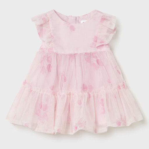 Mayoral Tulle Dress - Rose Baby
