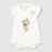 Mayoral Romper with Bib Set Girl - Crudo