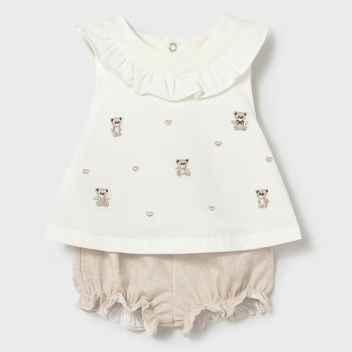 Mayoral Newborn Girl Set - Trigo(Bear)