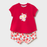 Mayoral Newborn Girl Set - Rojo(Flower)