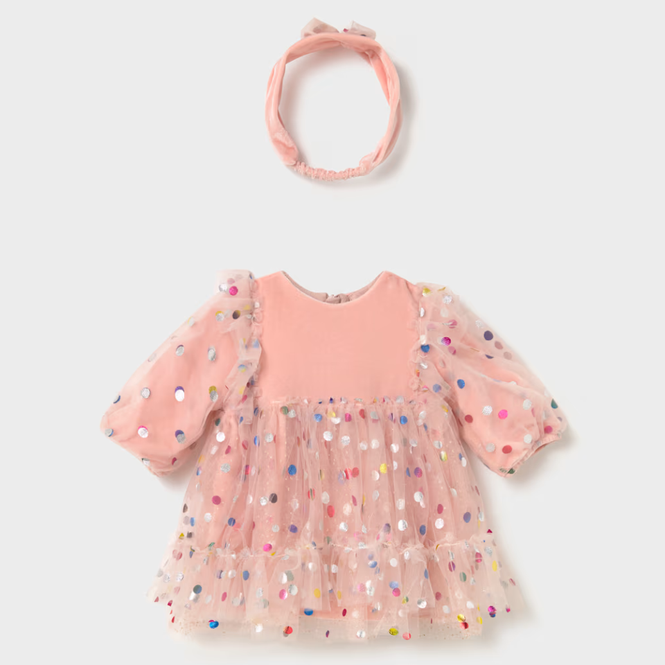 Mayoral Fantasy Dress - Nude