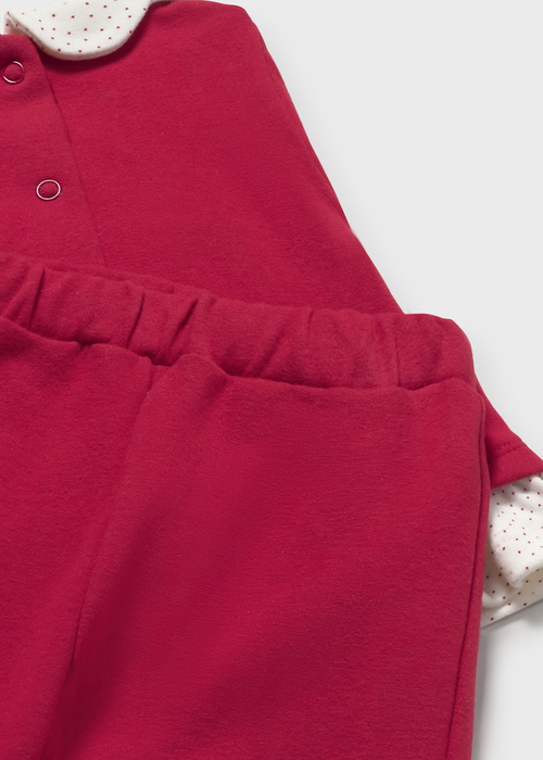 Mayoral Fleece Leggings Set - Guinda