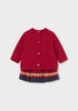 Mayoral Knit Skirt Set - Red