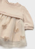 Mayoral Voile Dress - Nude Vig - 18M